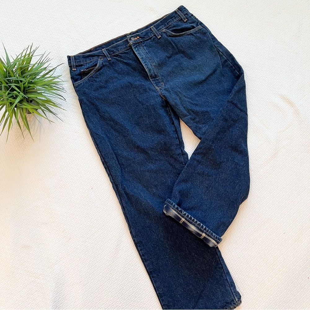 Dickies Men’s Flannel Lined Relaxed Fit Jeans 40x30
